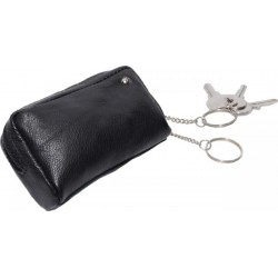 114 Klíčenka kožená zipová