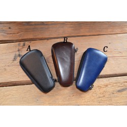 1292 8x Manikura zipová, pánská, kožené pouzdro