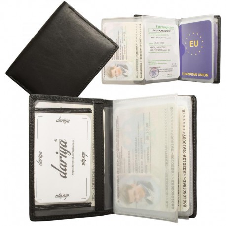 1235 Kožené pouzdro na doklady