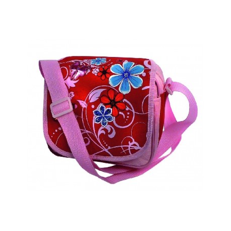 Dívčí taška  s květy 1703D